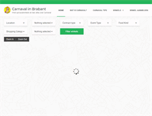 Tablet Screenshot of carnavalinbrabant.nl